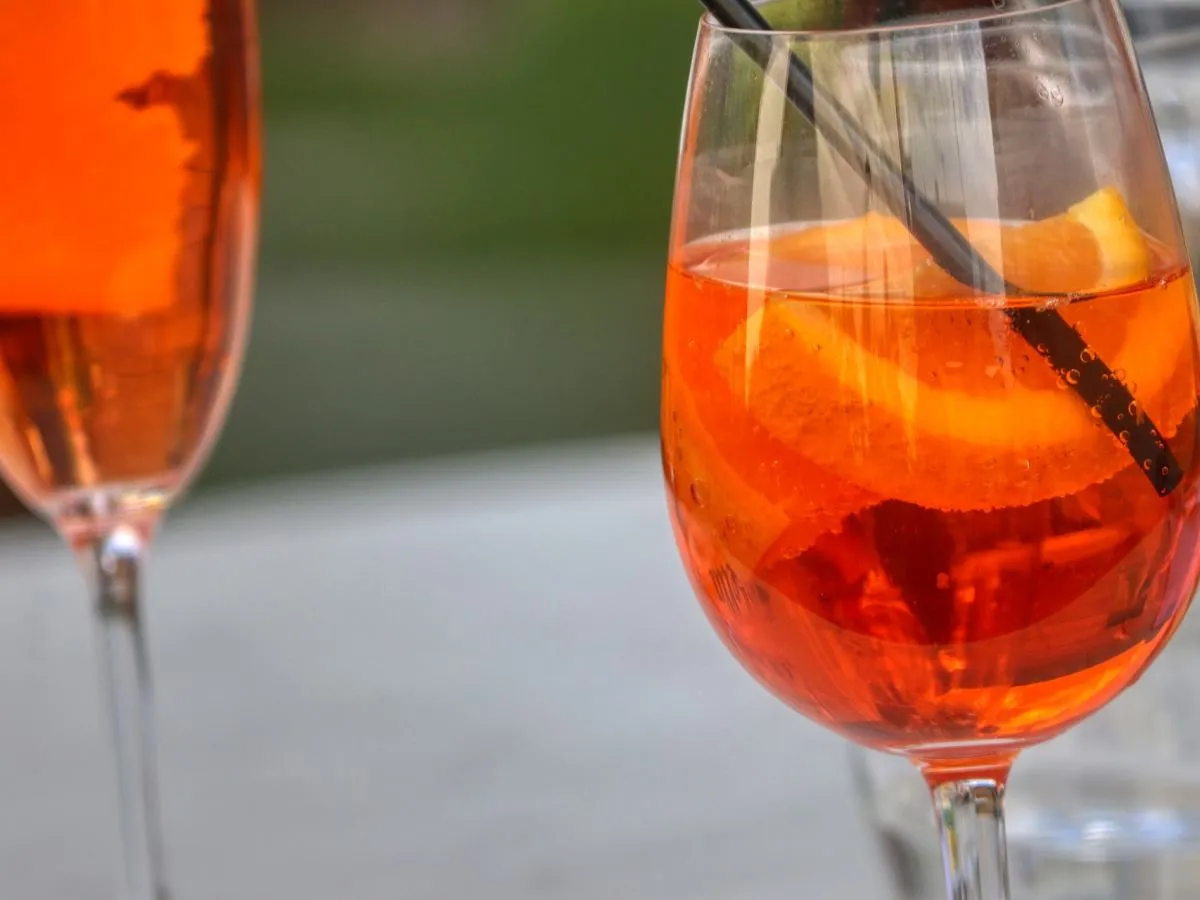 Aperol Royal serwowanie