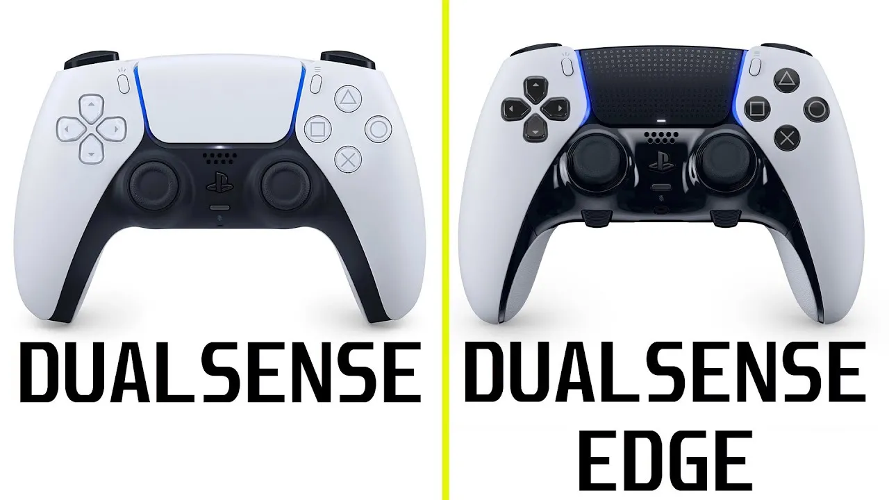 Kontroler DualSense Edge vs standardowy DualSense porównanie