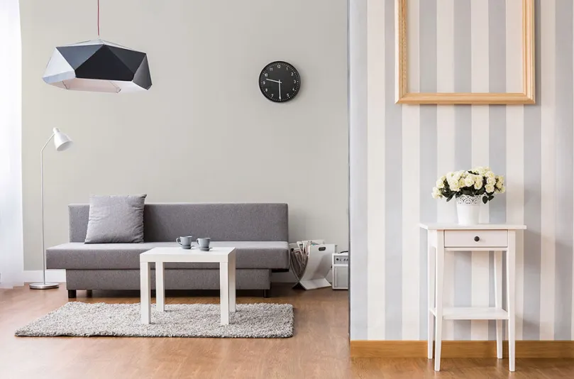 przykłady jasnych kolorów farb do małych pokoi