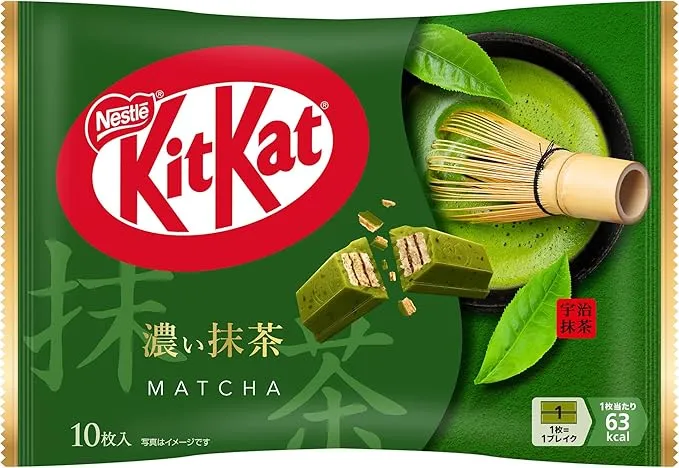 Japońskie słodycze KitKat matcha