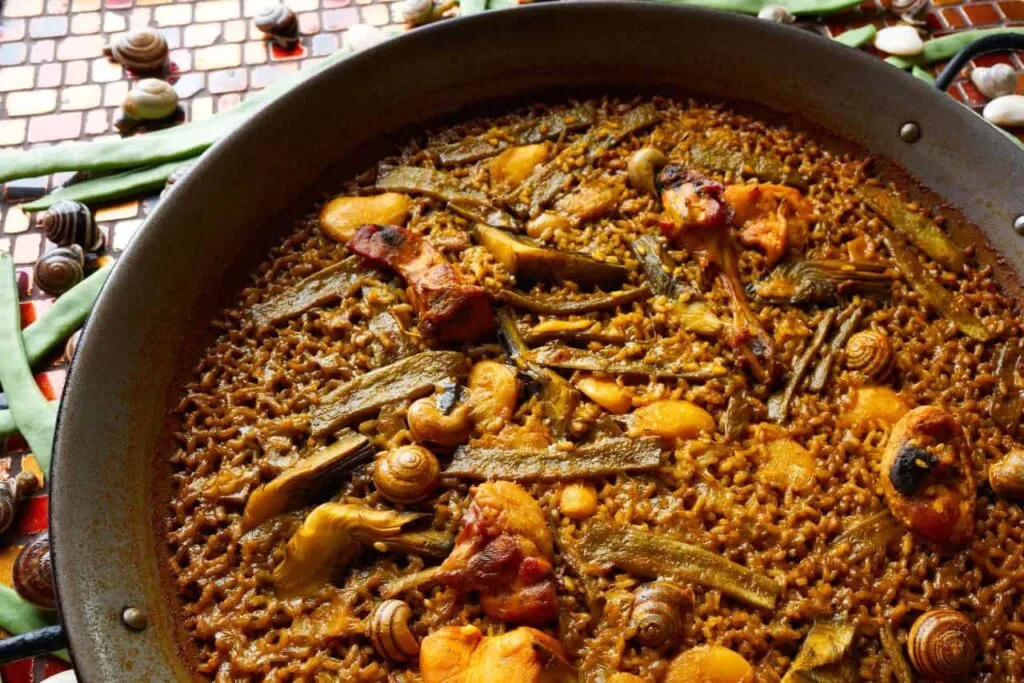 tradycyjna paella alicante