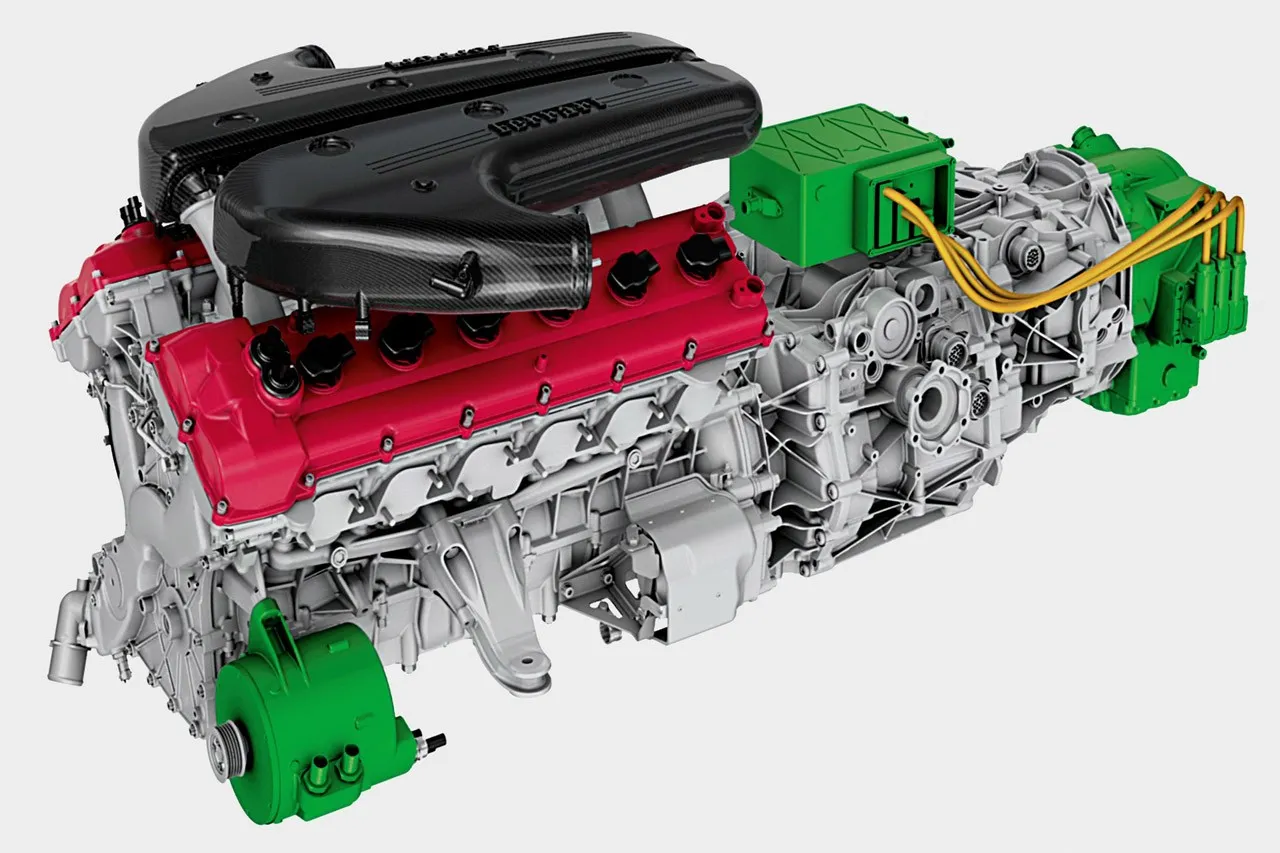 Ferrari LaFerrari HY-KERS engine
