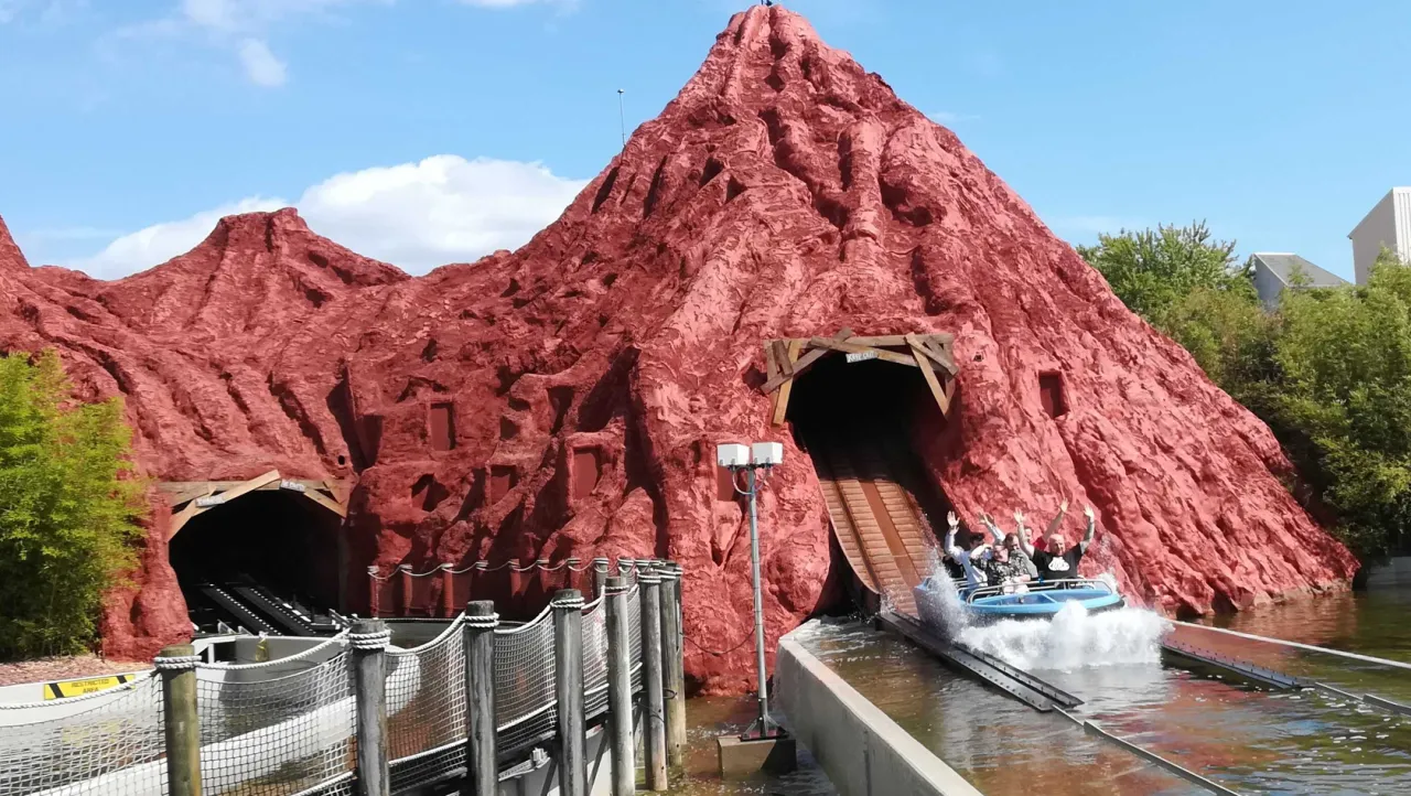 Movie Park Germany Area 51 Top Secret Wasserbahn