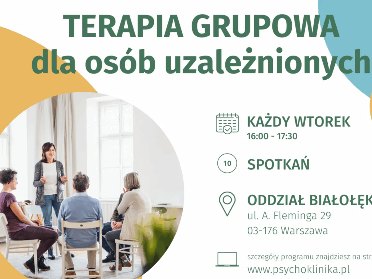 grupa wsparcia dla osób uzależnionych, terapia grupowa