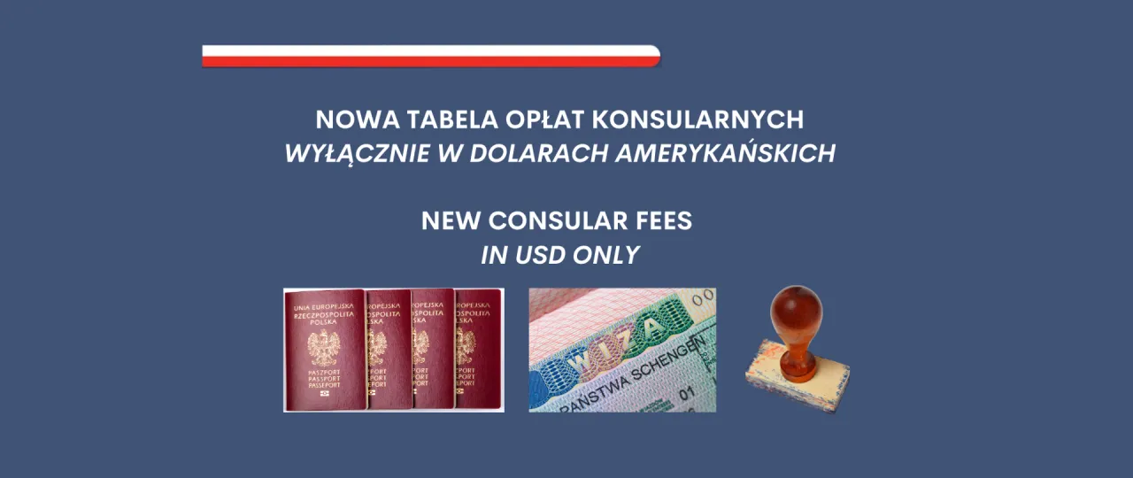 tabela opłat za paszport polski