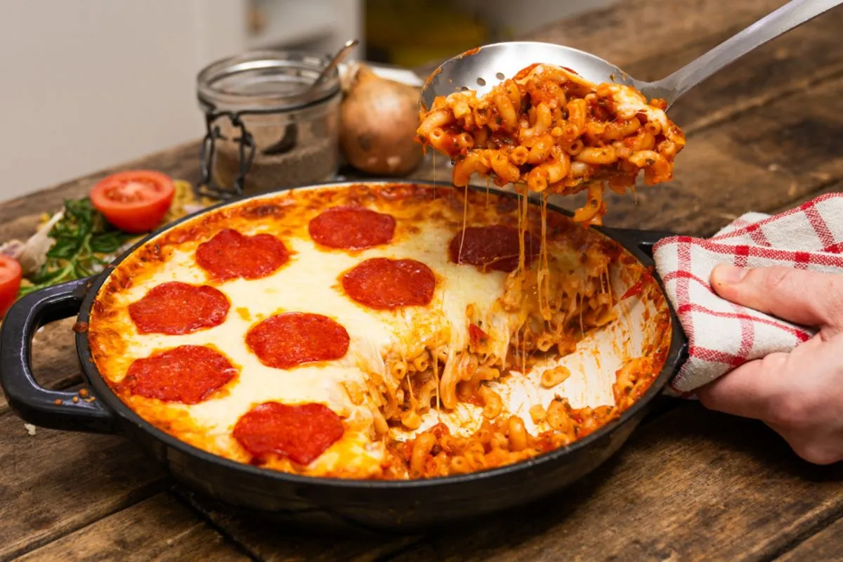 pizza makaron Dźwirzyno