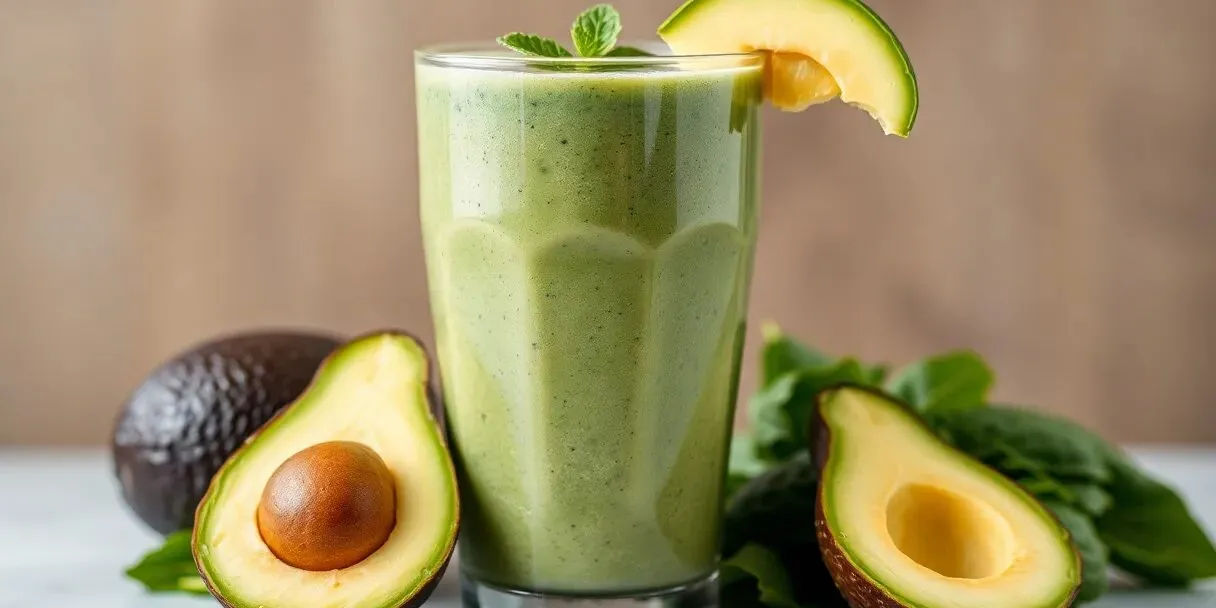 składniki na kremowy koktajl bez mleka