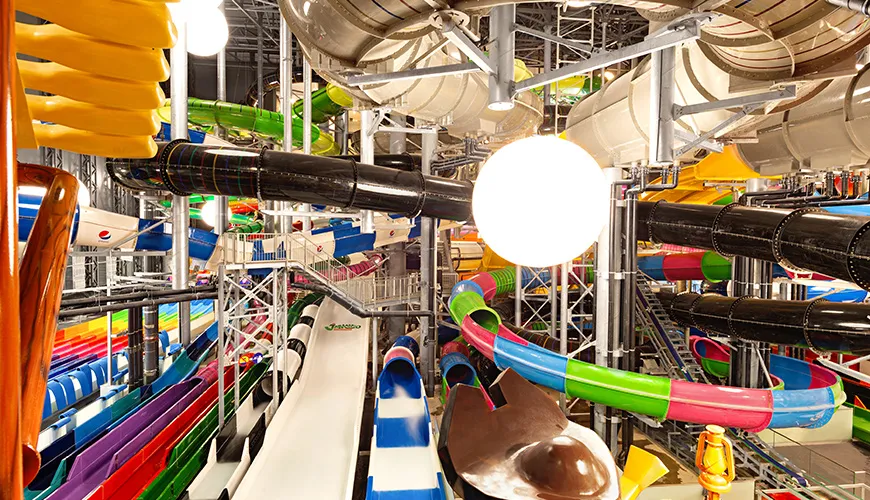 Suntago Park of Poland zjeżdżalnie baseny