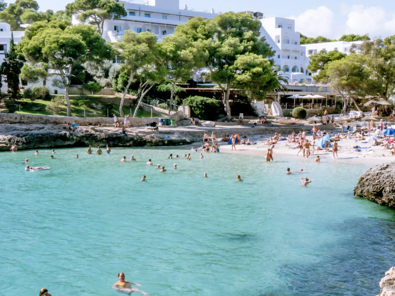 plaże Majorka zatoczki calas