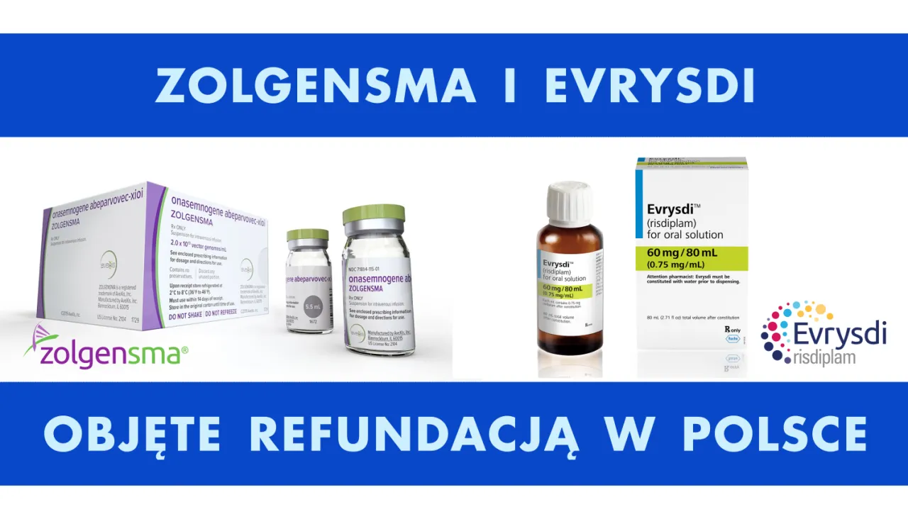 leki na SMA zolgensma spinraza evrysdi porownanie