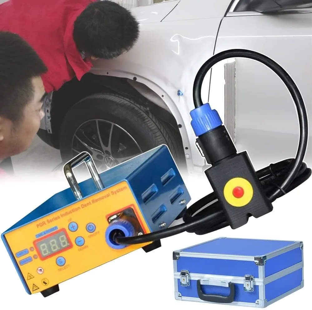 nagrzewnica indukcyjna w warsztacie samochodowym