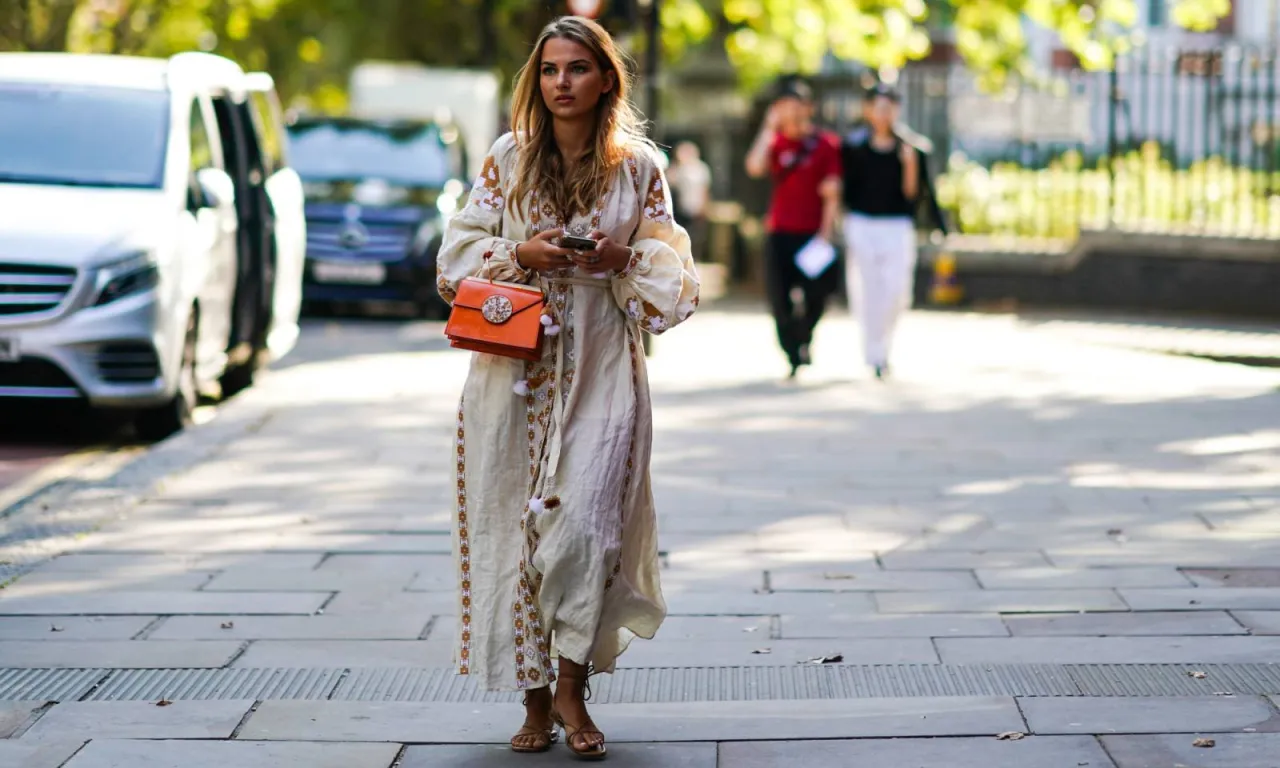 Stylizacje boho w mieście lato