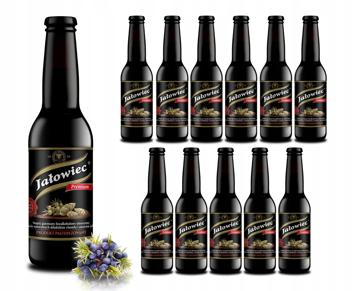 napój jałowcowy butelka