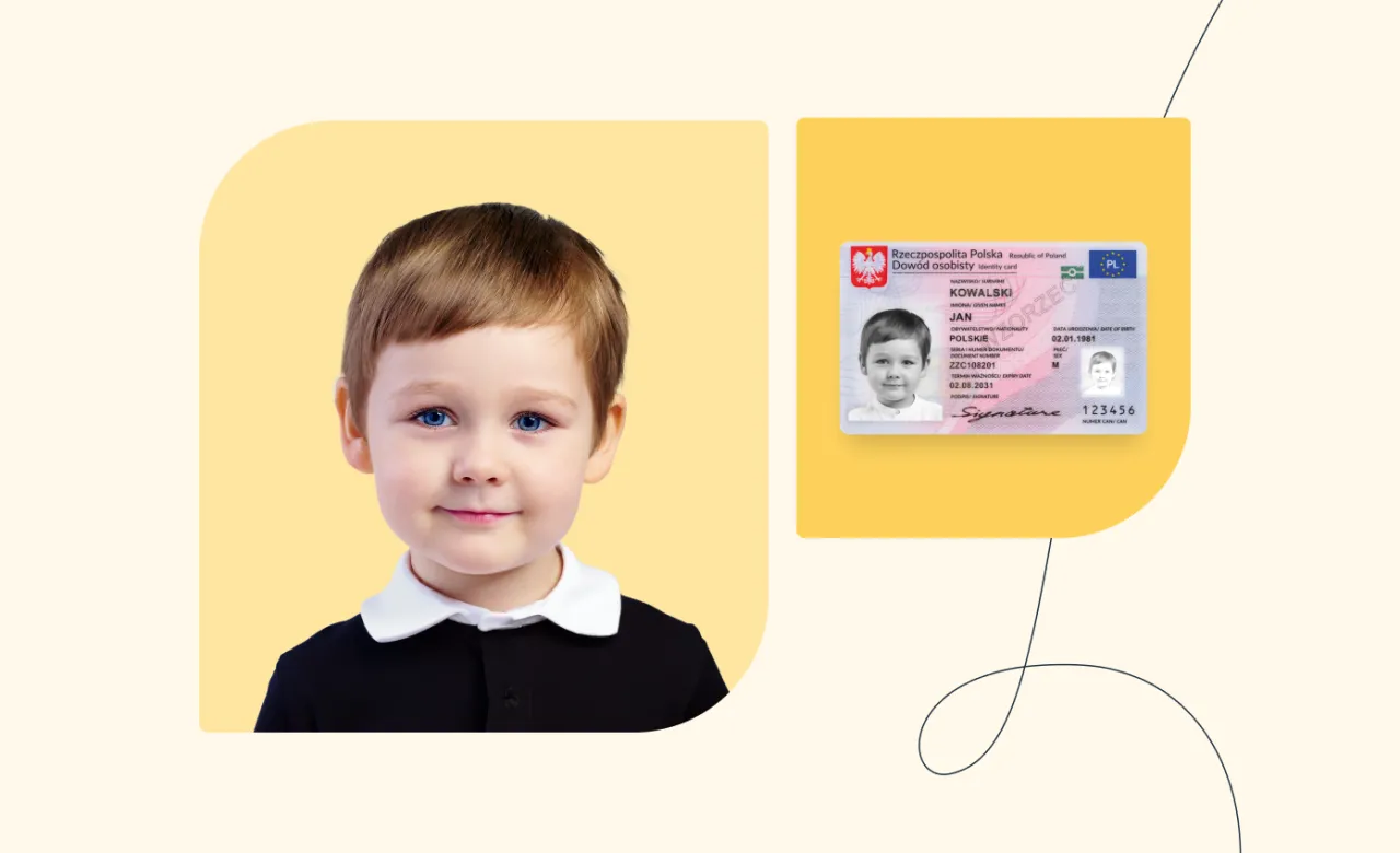 dow&oacute;d osobisty dla dziecka paszport