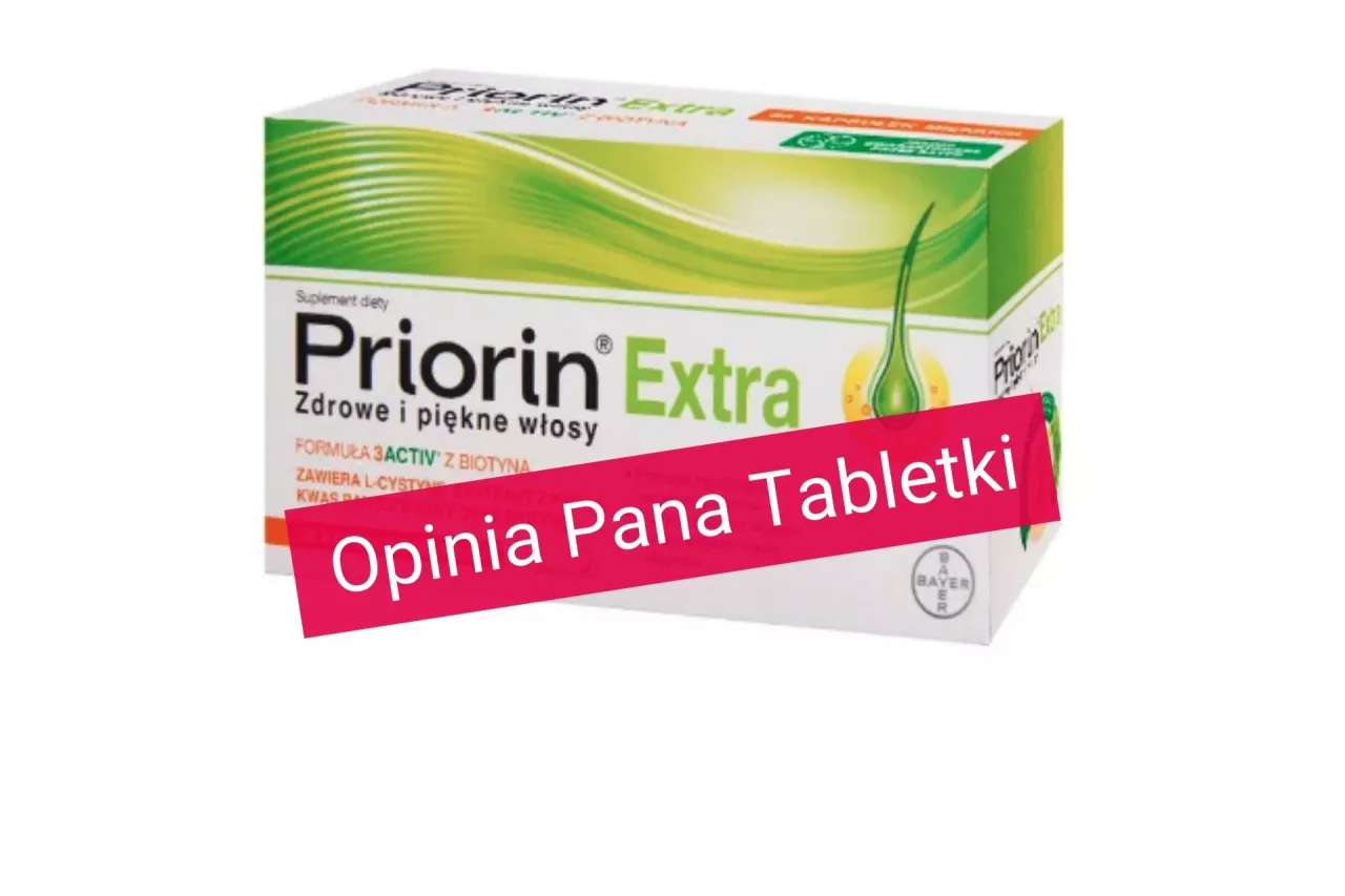 Priorin Extra opakowanie składniki