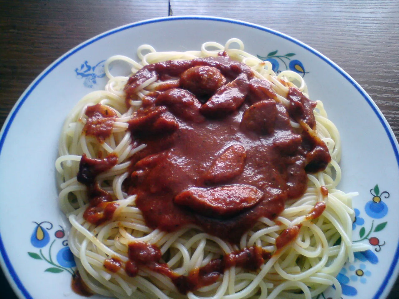 składniki na spaghetti po niemiecku