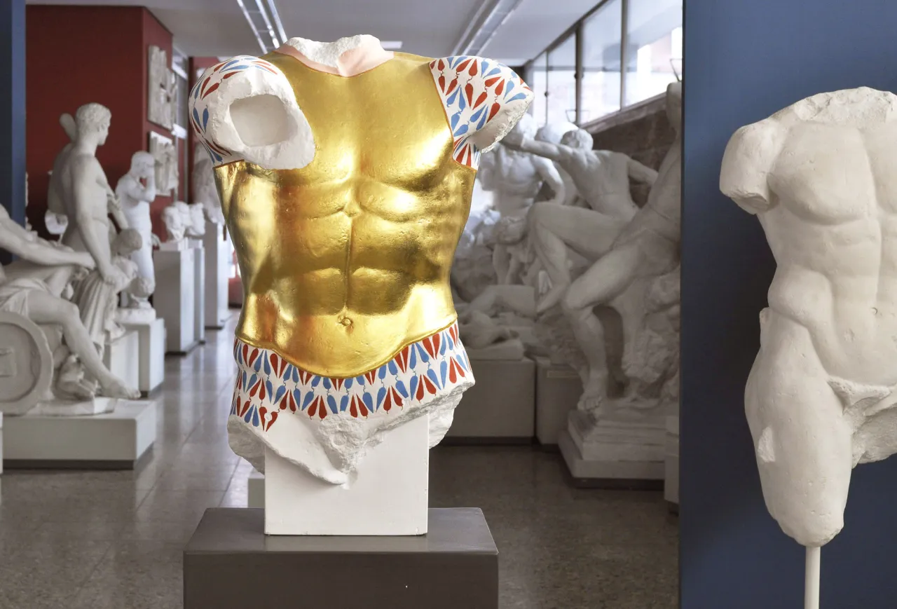 Polychromie antike griechische Skulptur Rekonstruktion