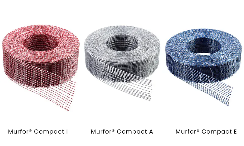 rodzaje zbrojenia do cienkich spoin murfor