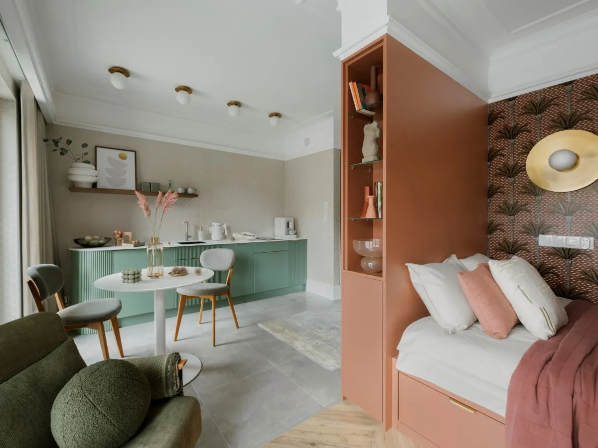 doświetlenie pokoju z jednym oknem