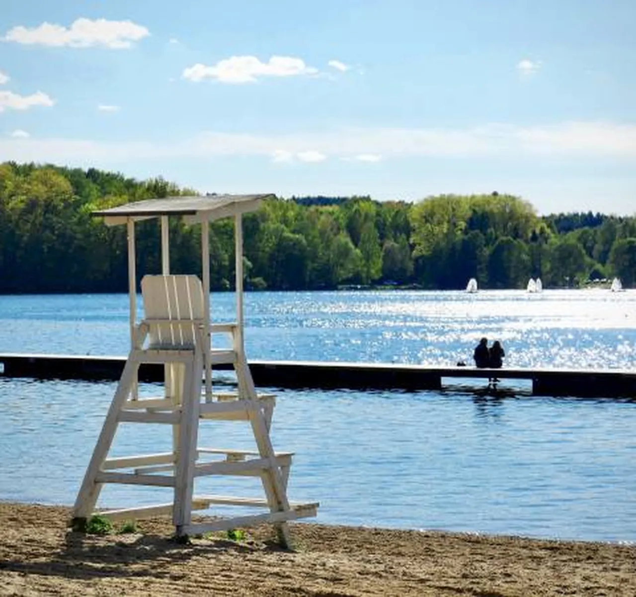 Plaża miejska Olsztyn Ukiel