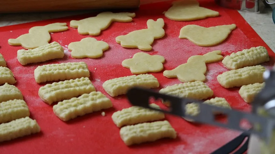 podstawowe składniki do pieczenia ciastek