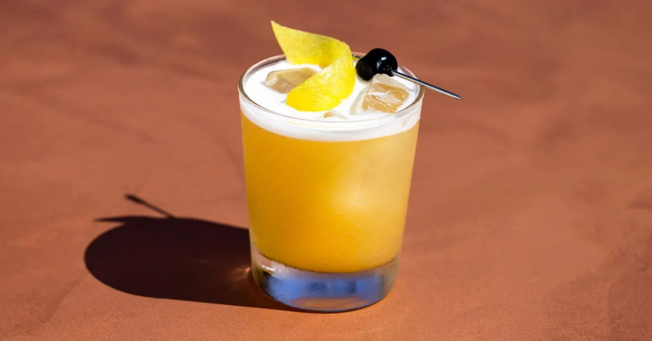 Amaretto Sour guarnizioni