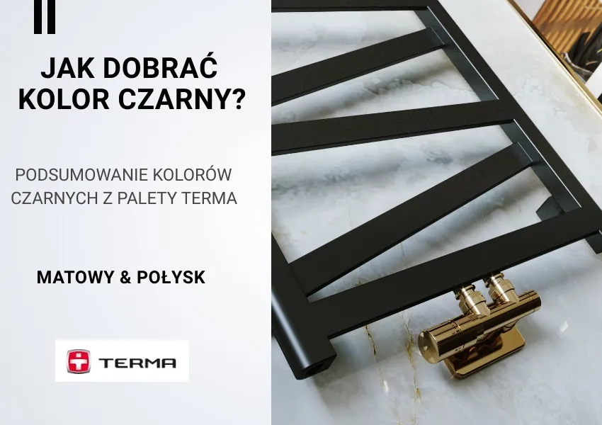 Grzejnik łazienkowy matowy vs połysk