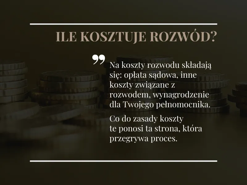 koszty rozwodu z orzekaniem o winie, sala sądowa