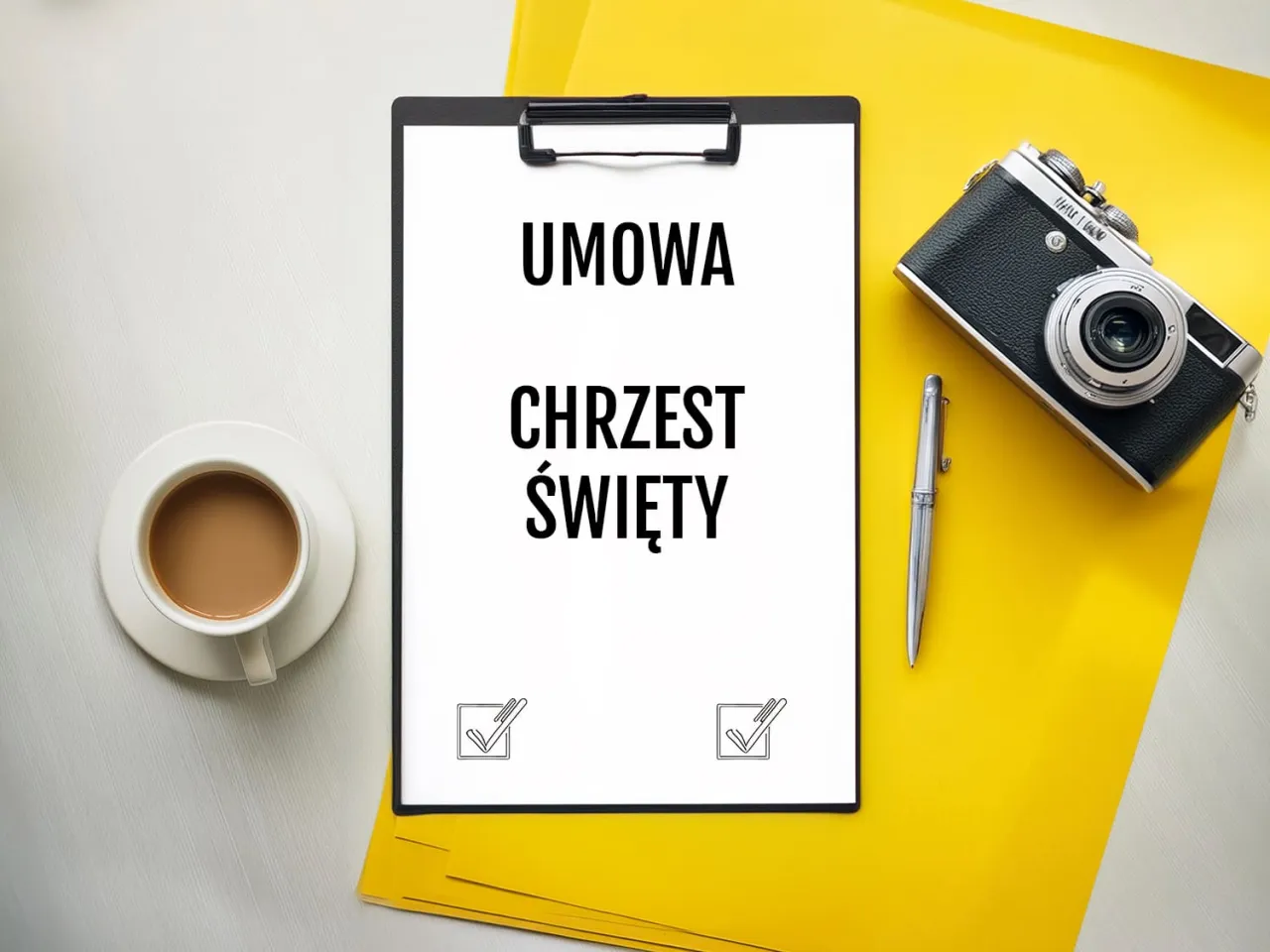 wybór fotografa na chrzest portfolio umowa