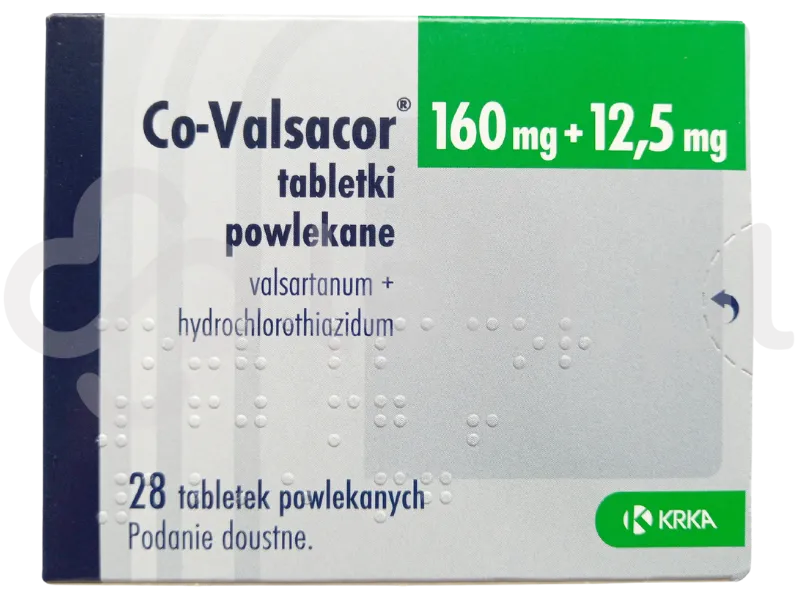 opakowania co-valsacor dawki