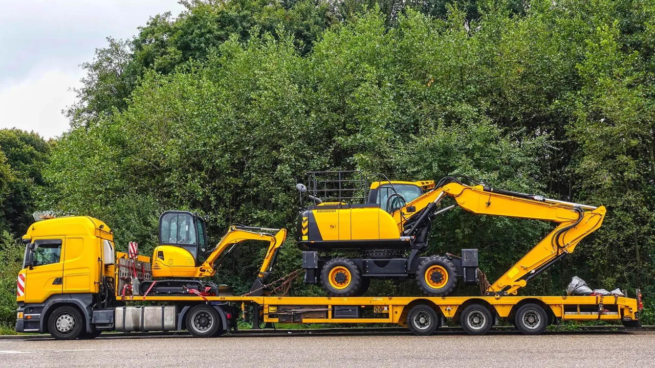 transport koparki niskopodwoziowy