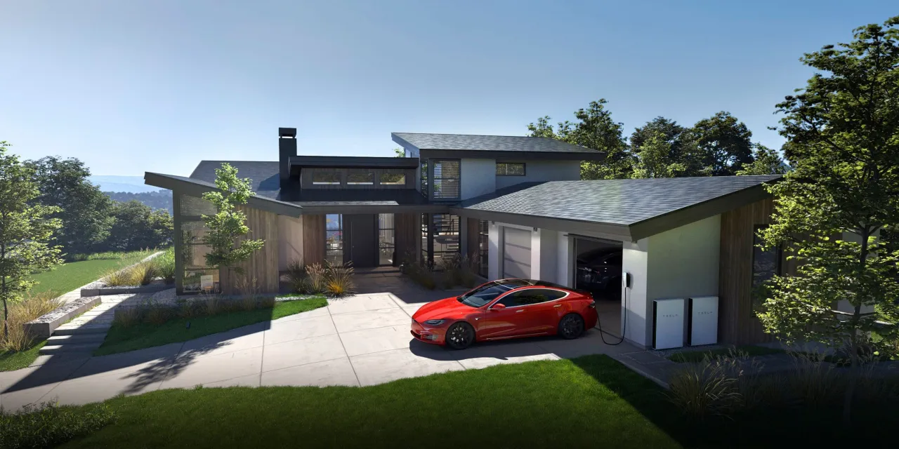 Tesla produkty portfolio samochody Powerwall Solar Roof