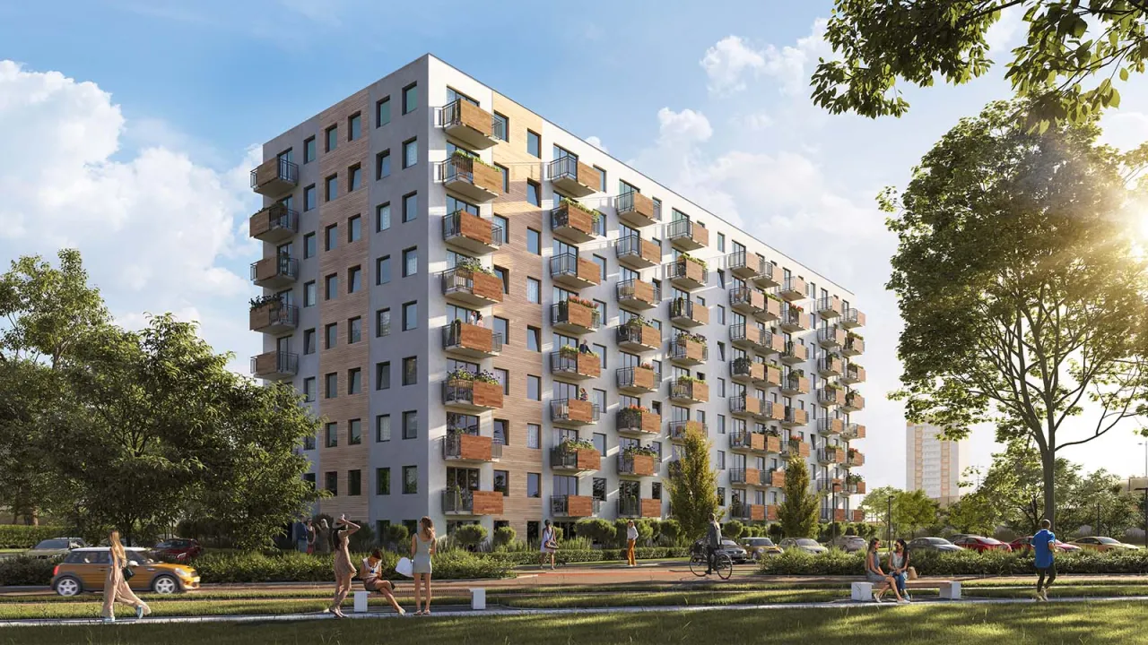 wizualizacja Osiedle Sterowc&oacute;w Poznań Murapol