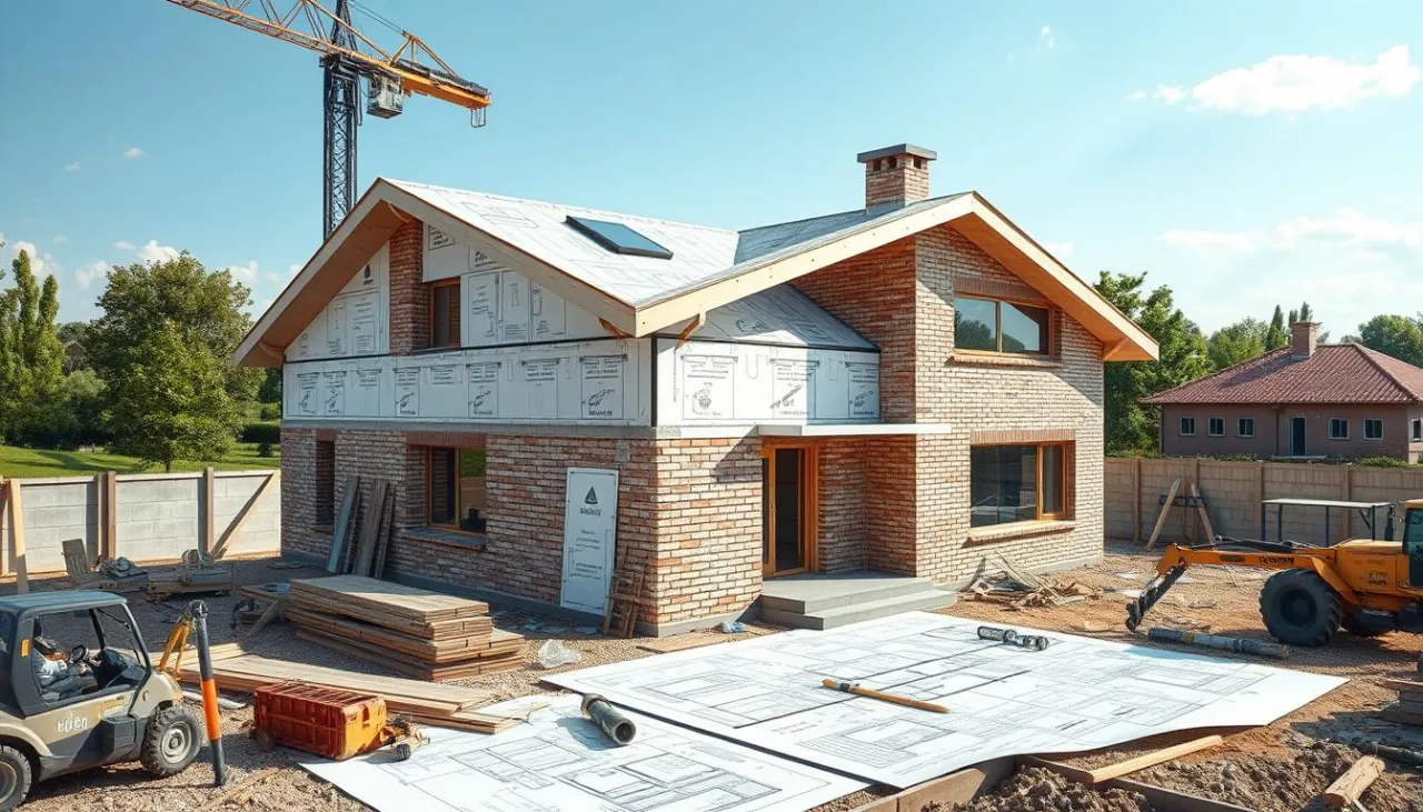 etapy budowy domu koszt