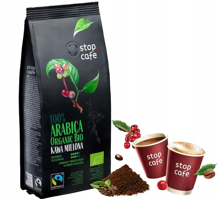 rodzaje kawy Orlen Stop Cafe ziarnista mielona kapsułki