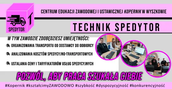 technikum spedycyjne kurs spedytora