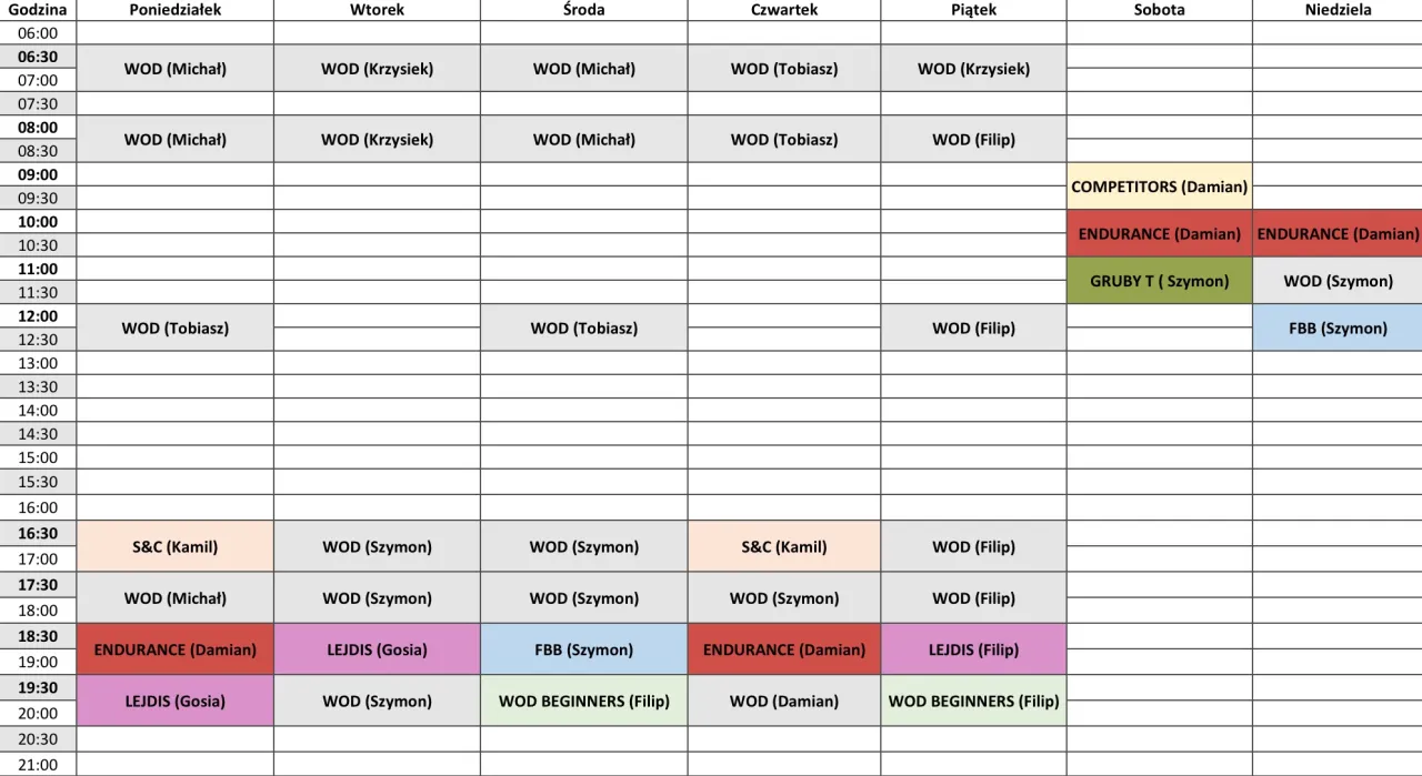Hussars Academy Katowice wnętrze