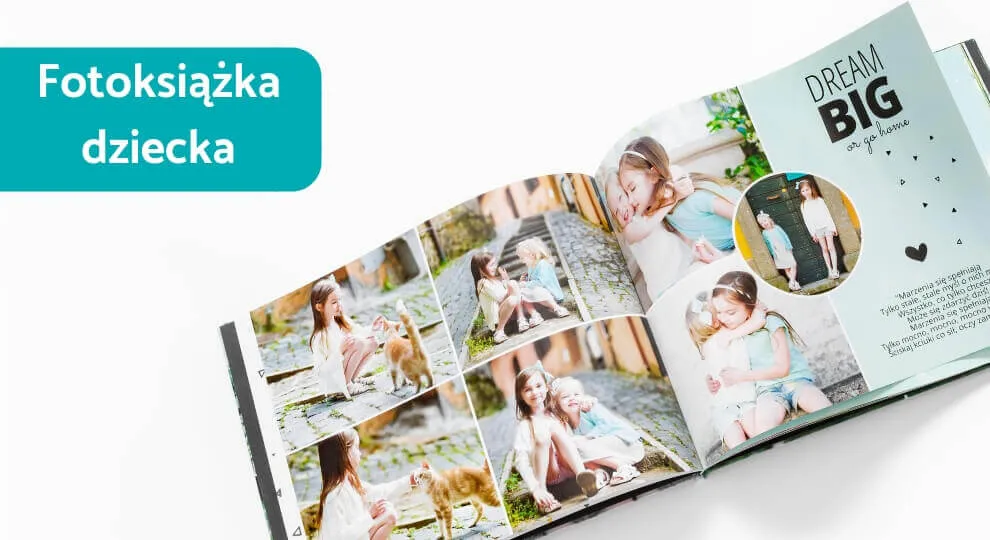 przykłady fotoksiążek i fotoalbum&oacute;w