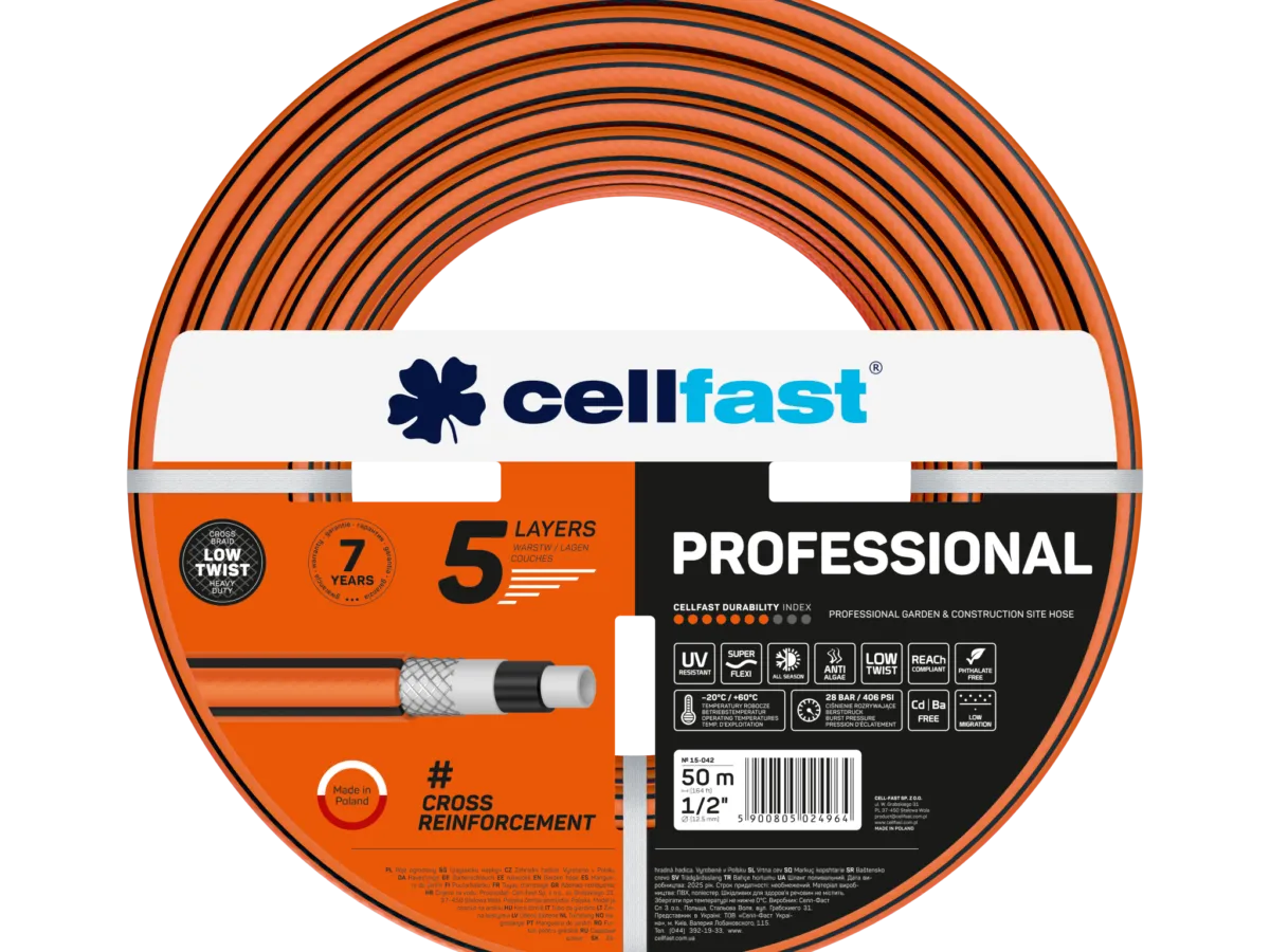 tabela średnic węży ogrodowych, porównanie przepływu wody