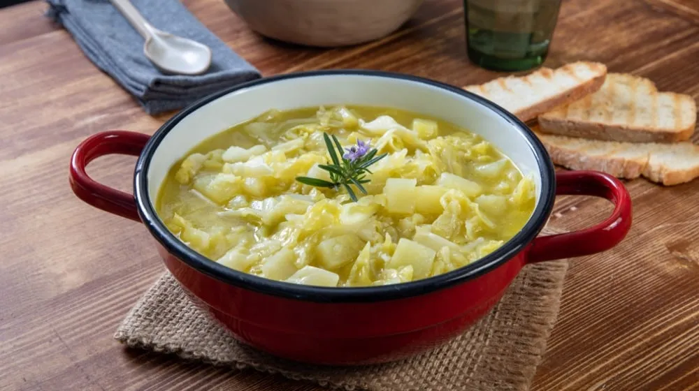 minestra di verza e patate varianti