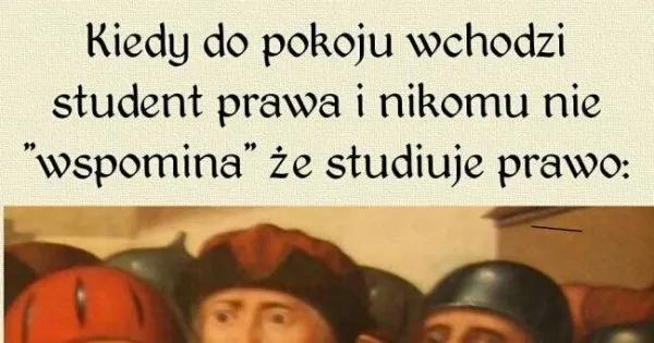 mem student prawa wywyższanie się