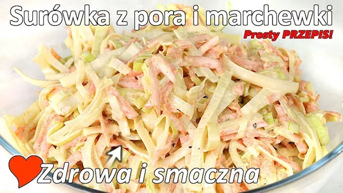 Zdjęcie Jak zrobić surówkę z pora, która zachwyci smakiem i prostotą