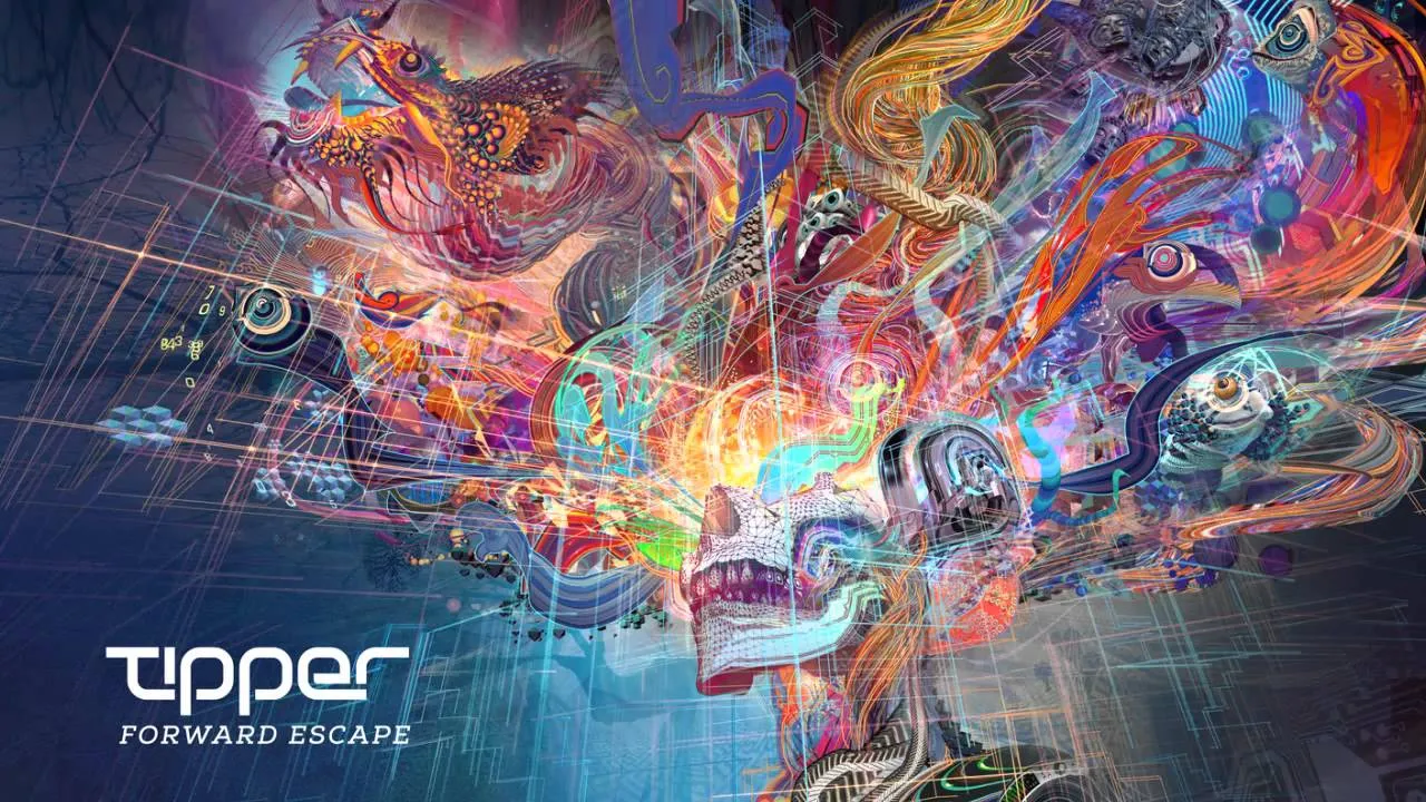 wizualizacja podgatunków muzyki elektronicznej