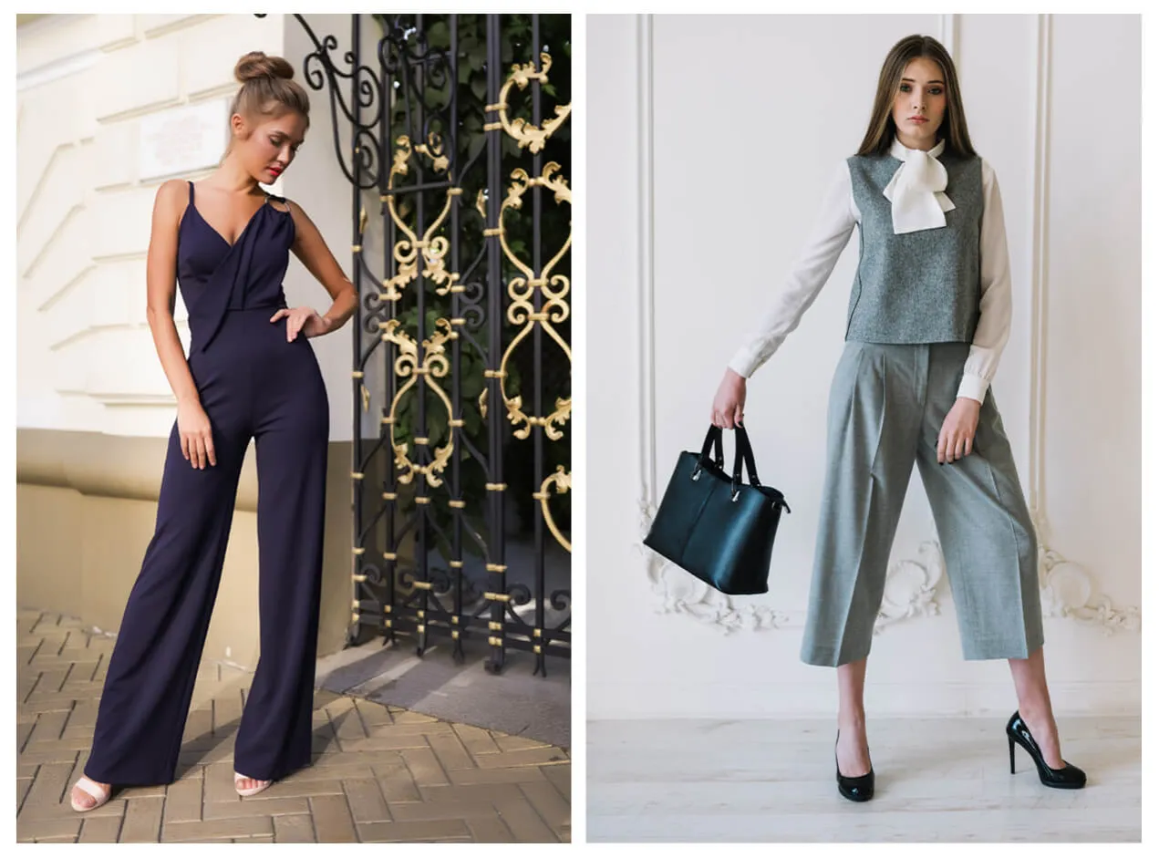 elegancki kombinezon z butami na obcasie, kombinezon z szerokimi nogawkami i szpilki