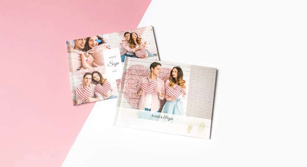 Przykłady albumów ślubnych i sesji narzeczeńskich