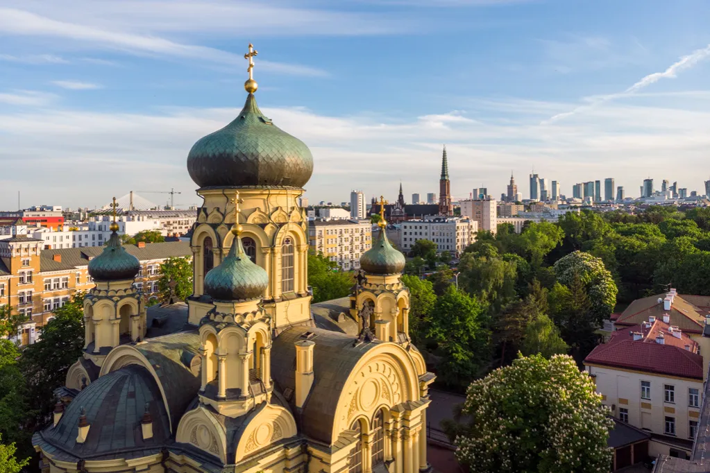 Stara Praga Warszawa katedra cerkiew Koneser