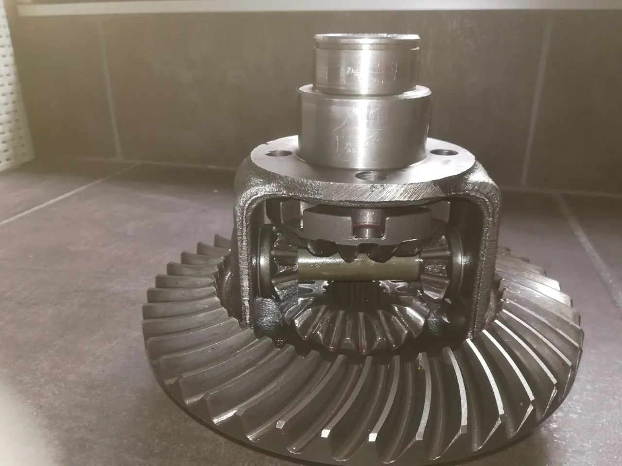 Uszkodzony mechanizm różnicowy traktorka