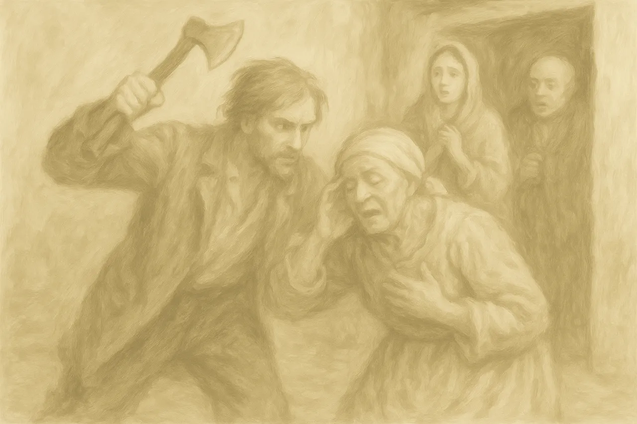 Rodion Raskolnikow portret