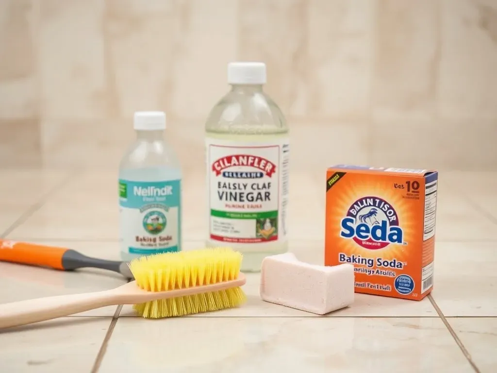 domowe sposoby czyszczenia fug soda ocet