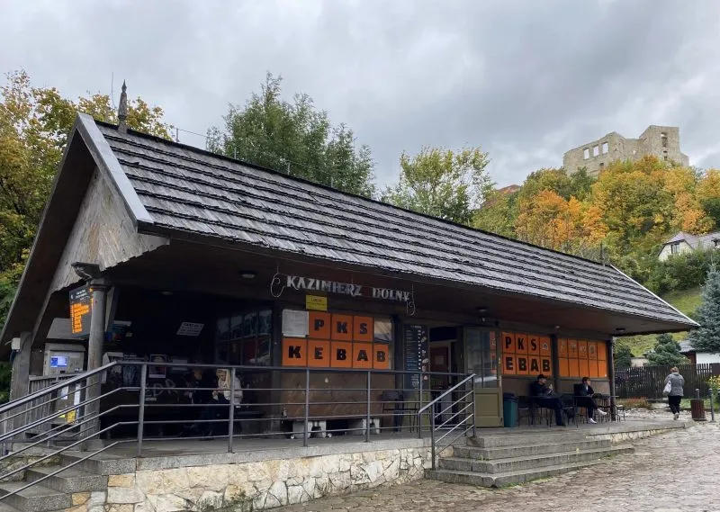 Trasa Rynek Kazimierz Dolny Dworzec Autobusowy